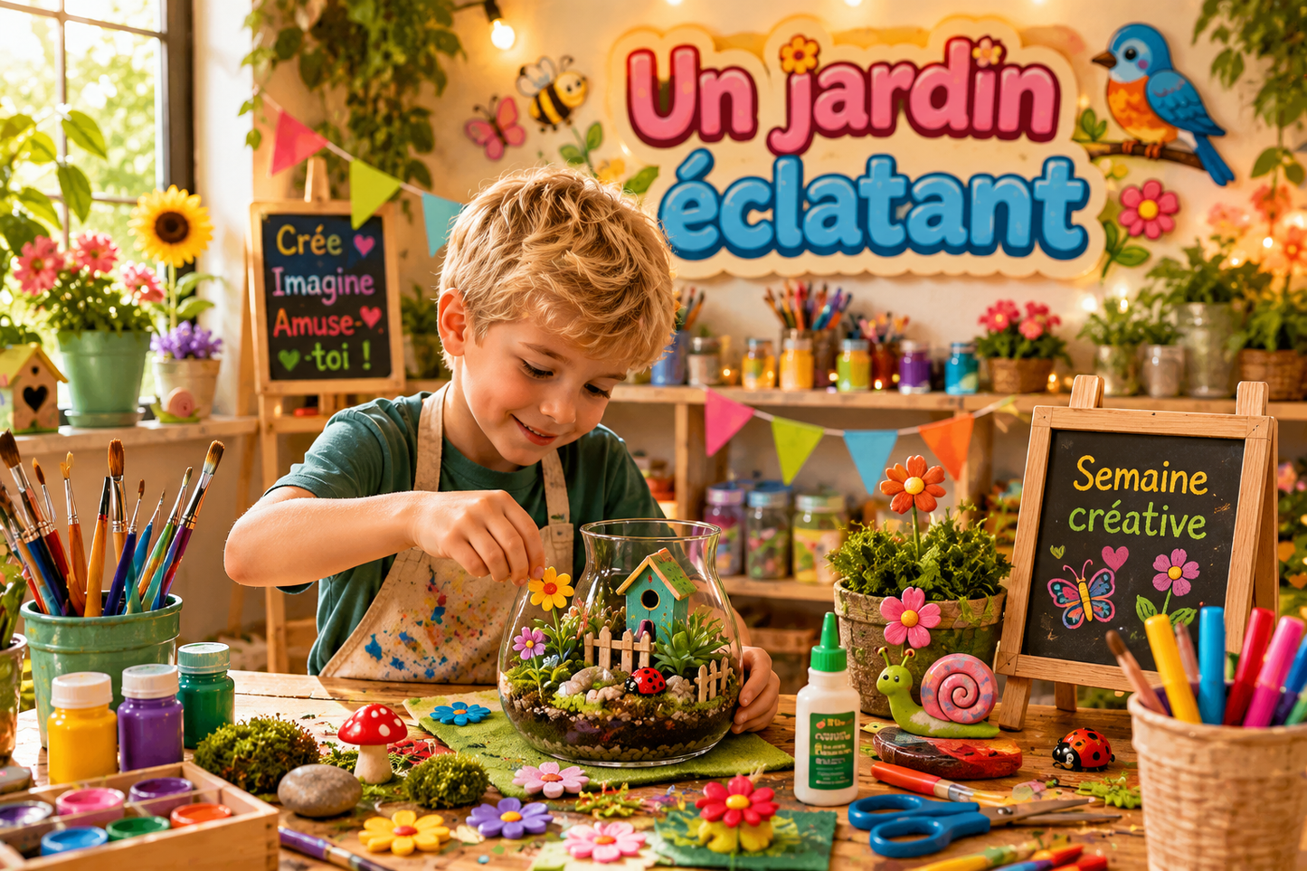 Semaine 5 - Un jardin éclatant (27 au 30 juillet)