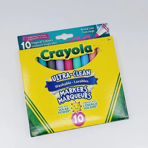 10 marqueurs couleurs tropicales Crayola - Couleur Pastel MarqueurCrayola