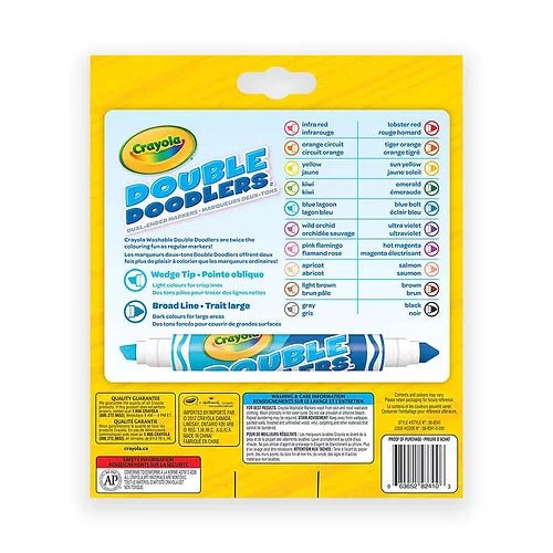 10 marqueurs deux-tons Crayola - Couleur Pastel Couleur Pastel inc
