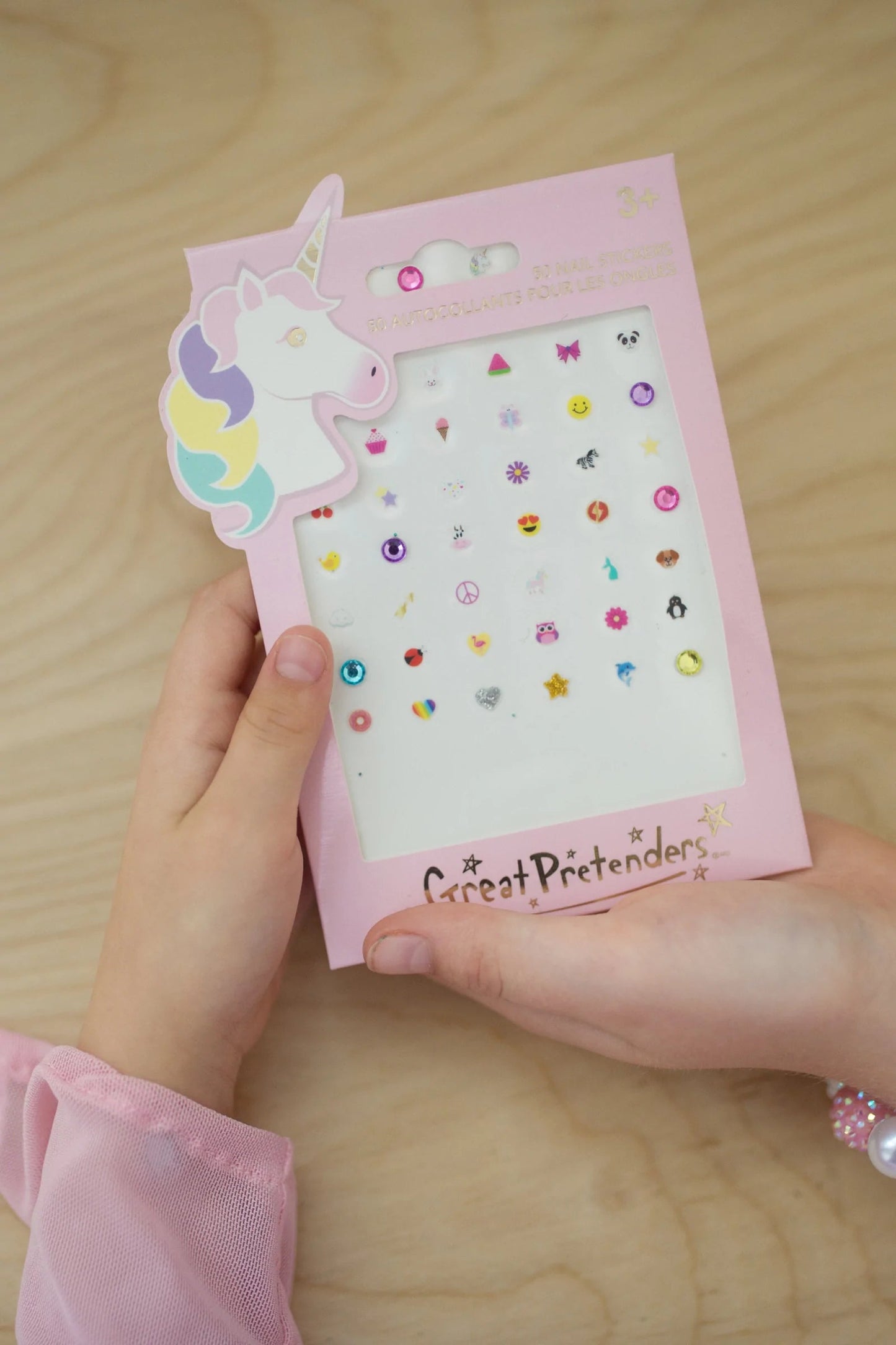 50 autocollants pour les ongles - Licorne par Great Pretenders - Couleur Pastel Autocollants pour les onglesGreat Pretenders