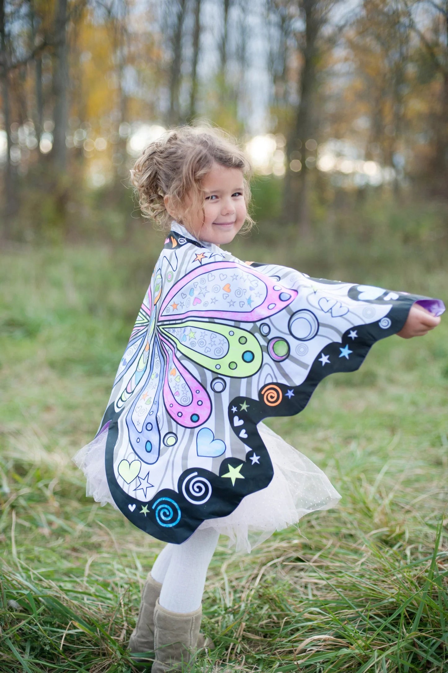 Ailes de papillon à colorier par Great Pretenders - Couleur Pastel Bijoux et accessoiresGreat Pretenders
