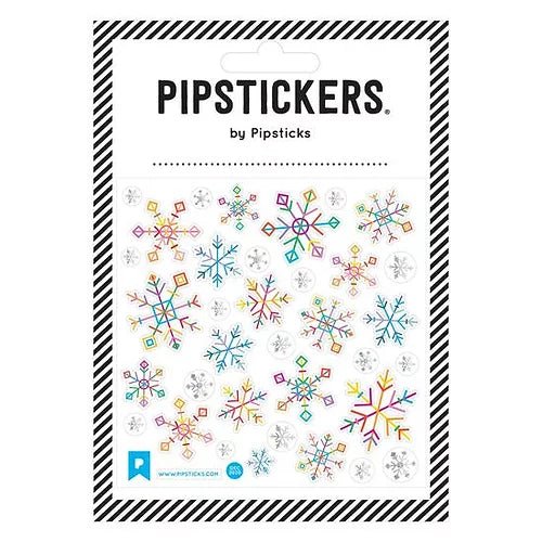 Autocollants «Flocons multicolores» - Couleur Pastel Pipsticks