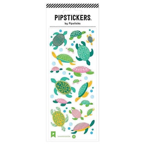 Autocollants «La Tortue» - Couleur Pastel Pipsticks