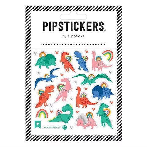 Autocollants «Les Dinausores» - Couleur Pastel Pipsticks