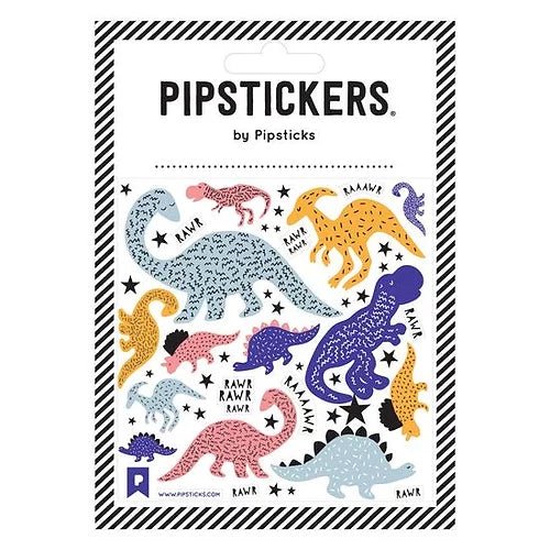 Autocollants «Les géants de l'époque Jurassique» - Couleur Pastel Pipsticks