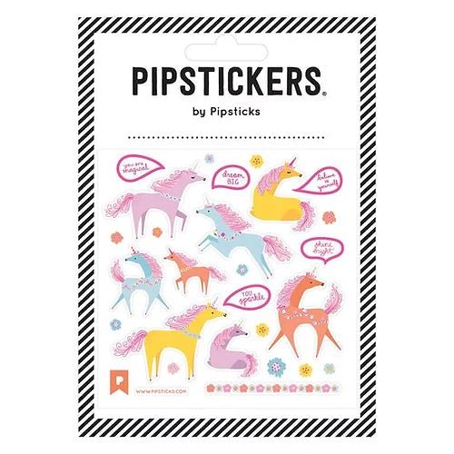Autocollants «Licornes uniques» - Couleur Pastel Pipsticks
