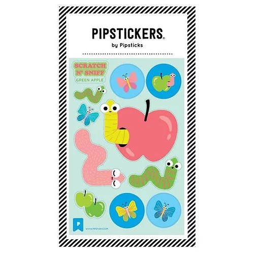 Autocollants «Sratch'N Sniff» senteur de pomme verte - Couleur Pastel Couleur Pastel inc