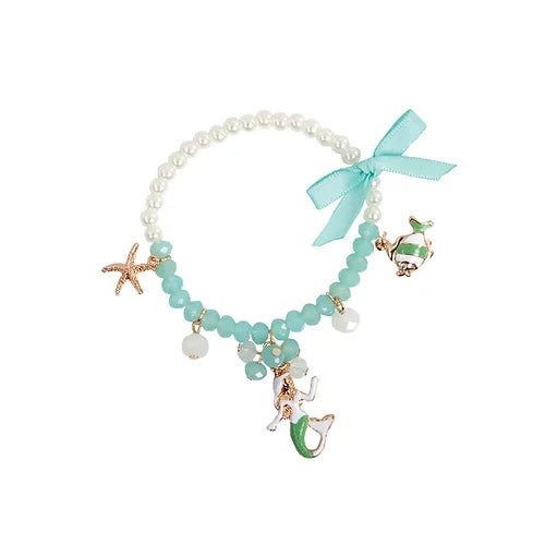 Bracelet à breloques de sirène - Couleur Pastel Couleur Pastel inc