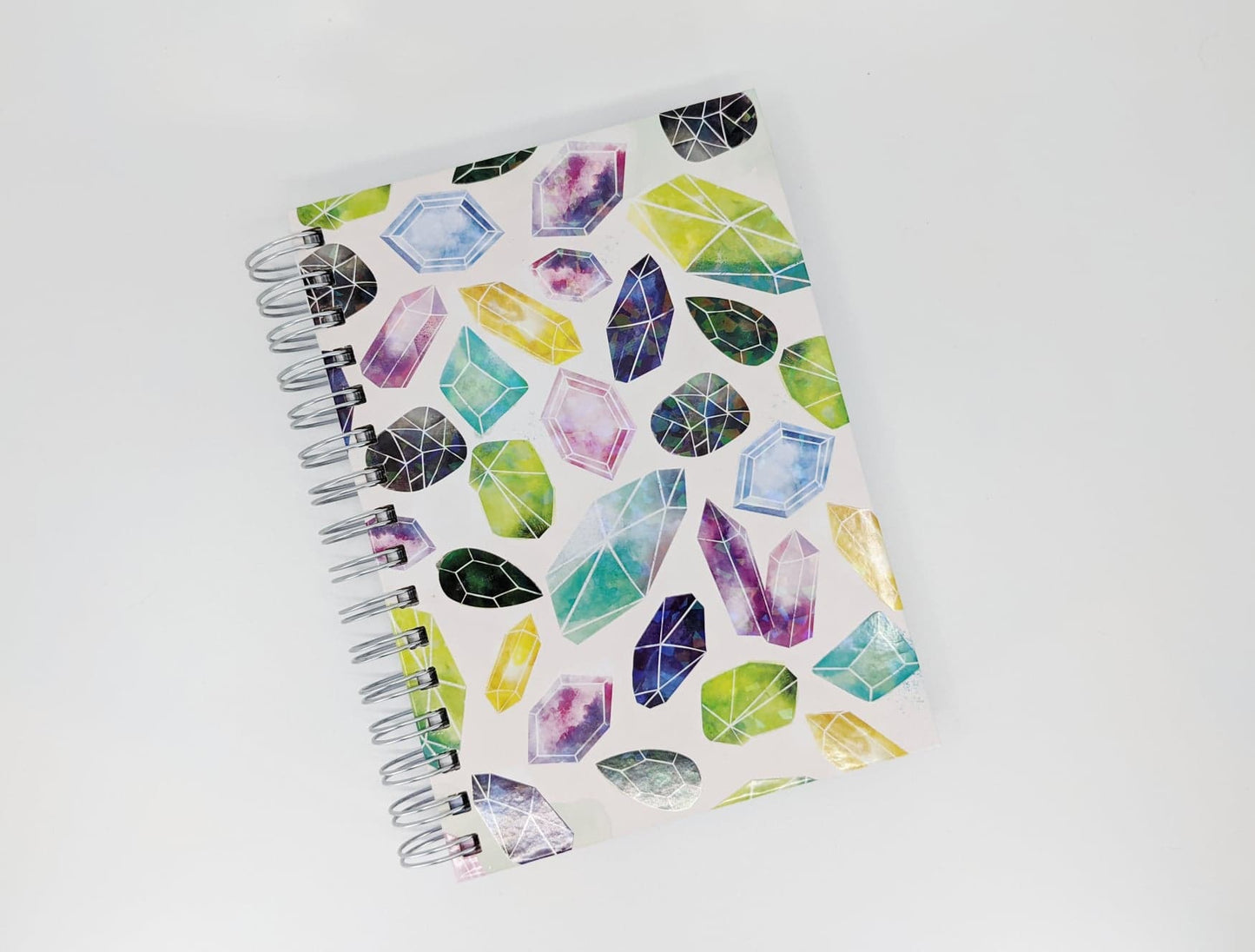 Cahier de notes 160 pages - Pierres précieuses - Couleur Pastel Couleur Pastel inc