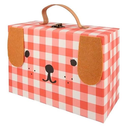 Calendrier de l'Avant - Petite valise remplie de chiens - Couleur Pastel Couleur Pastel inc