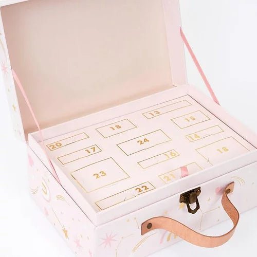 Calendrier de l'Avent - Petite valise d'accessoires pour cheveux - Couleur Pastel Couleur Pastel inc