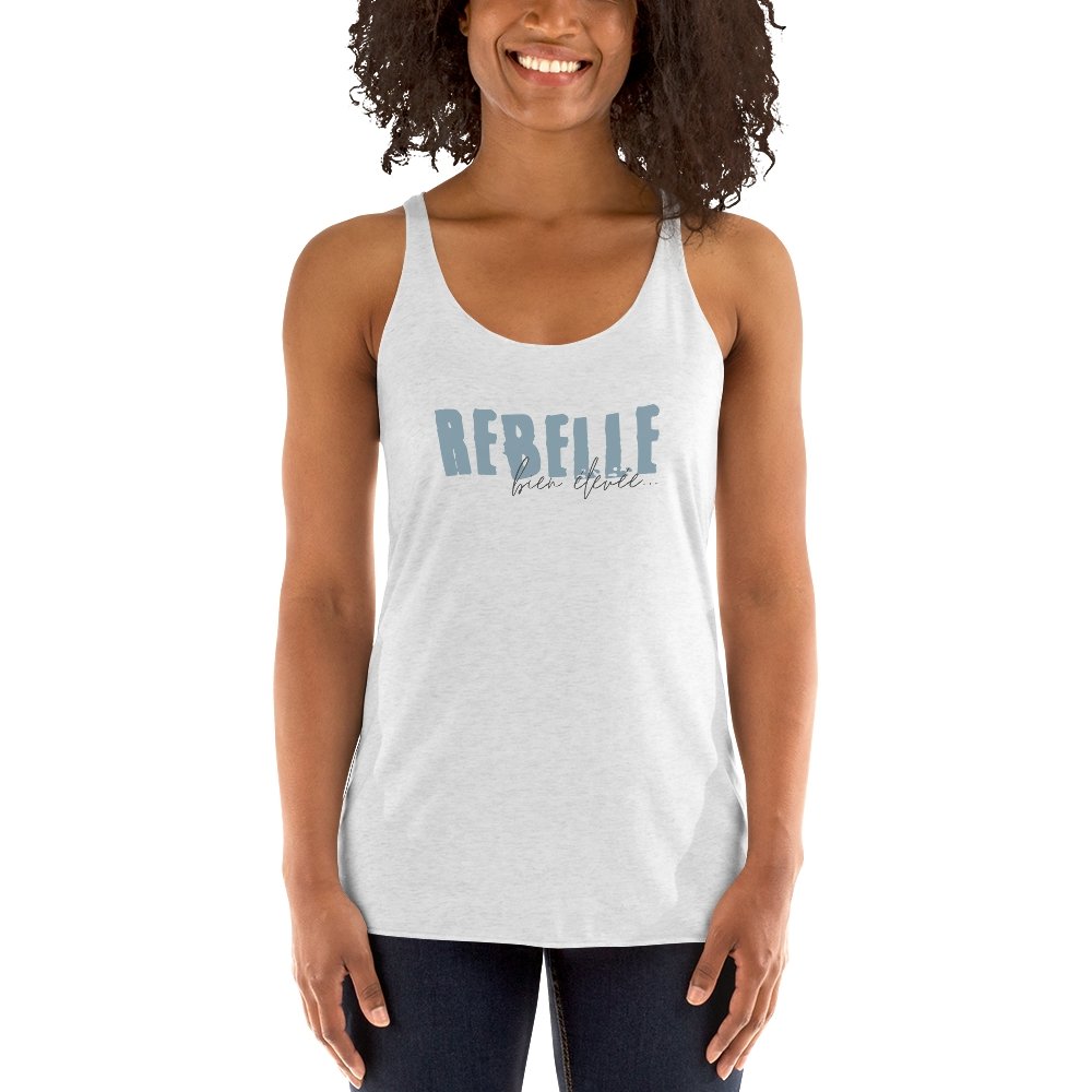 Camisole pour Femme - Rebelle bien élevée - Couleur Pastel Couleur Pastel inc