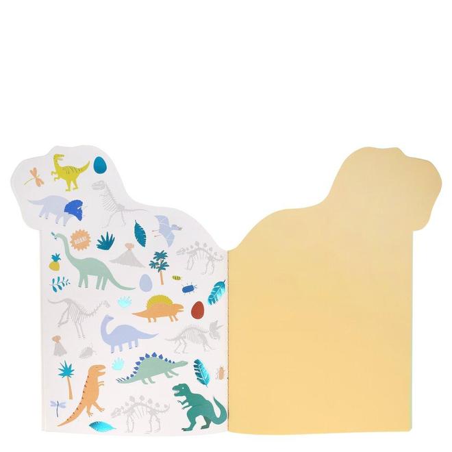 Carnet de croquis et d'autocollants par Meri Meri - Dinosaures - Couleur Pastel Carnet de croquisMeri Meri