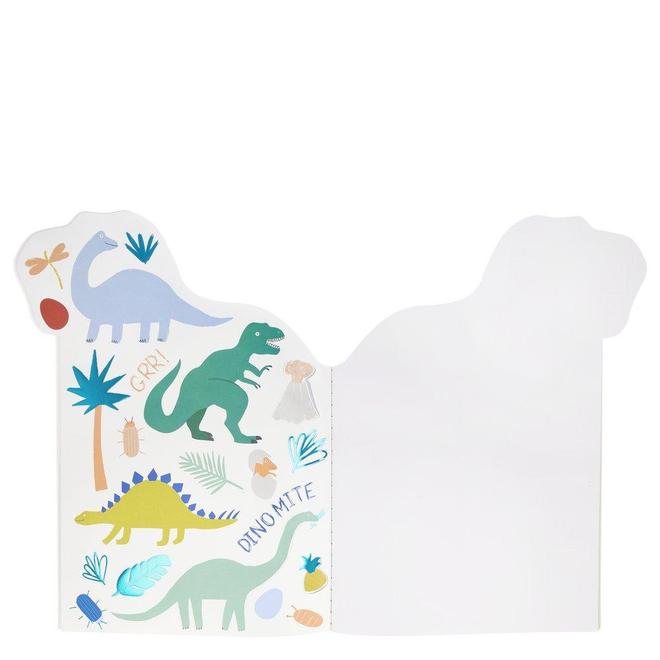 Carnet de croquis et d'autocollants par Meri Meri - Dinosaures - Couleur Pastel Carnet de croquisMeri Meri