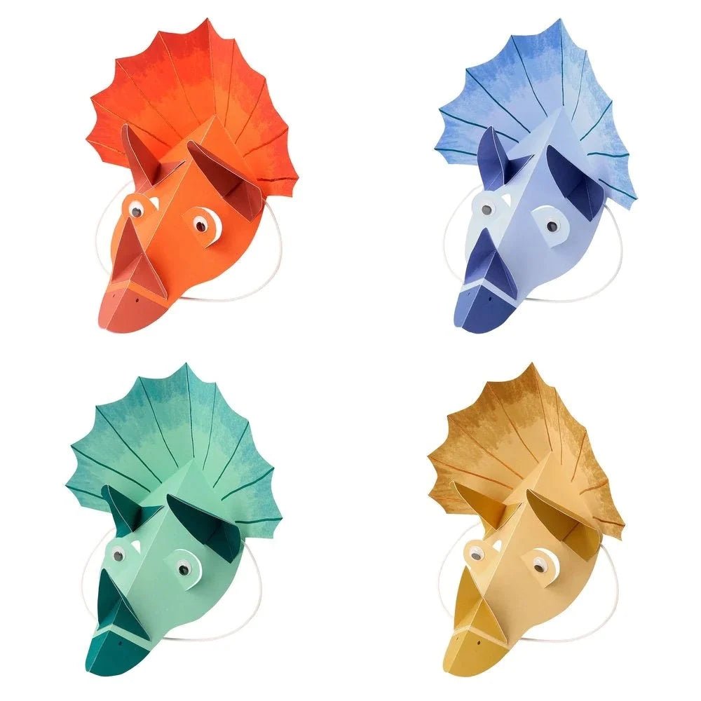 Chapeaux de fête du Royaume des dnosaures (x 8) - Couleur PastelChapeaux de fêteMeri Meri