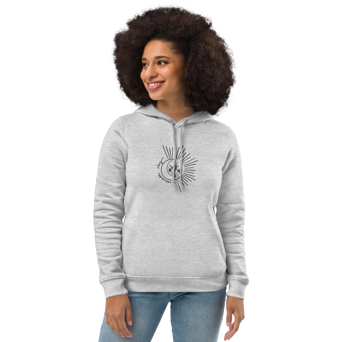 Coton ouaté à capuche ajusté écologique pour femme - Collection Océanne & Katie « Summer Sky » - Couleur Pastel Couleur Pastel inc