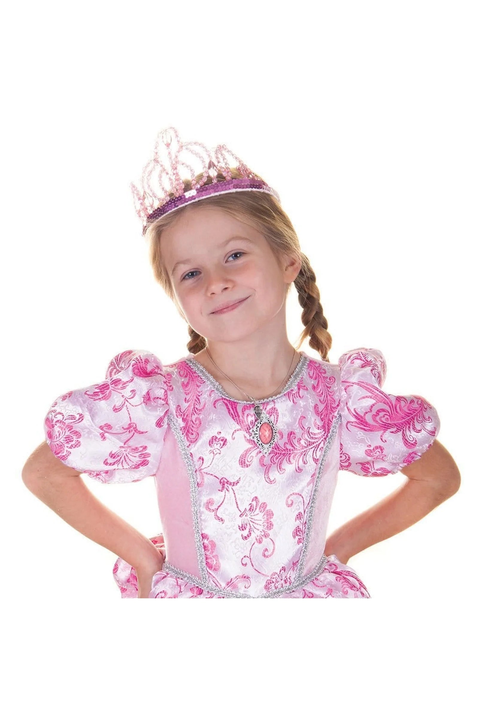 Couronne beauté rose par Great Pretenders - Couleur Pastel CouronneGreat Pretenders