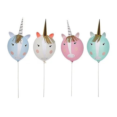 Ensemble de 8 ballons "Les Licornes" - Couleur Pastel Couleur Pastel inc