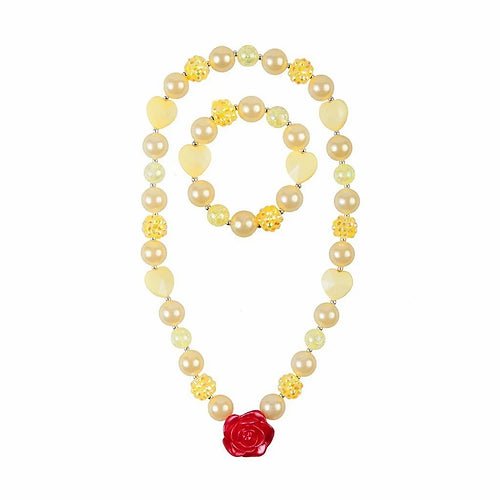 Ensemble de bracelet et collier Belle - Couleur Pastel Couleur Pastel inc