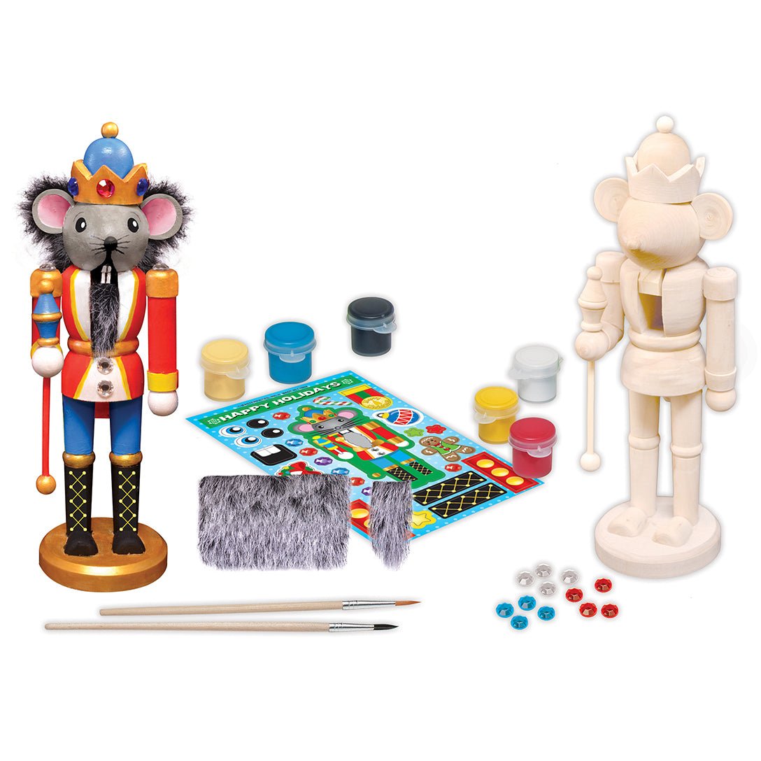 Ensemble de peinture sur bois - Casse-noisette Le Roi Souris - Couleur Pastel Coffrets de loisirs créatifsMasterpieces