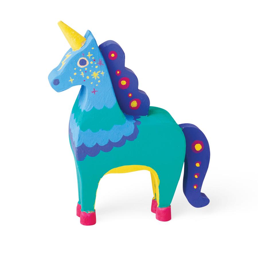 Ensemble «Peinturer sa propre licorne de bois» de «Kid Made Modern» - Couleur Pastel Coffrets de loisirs créatifsKid Made Modern