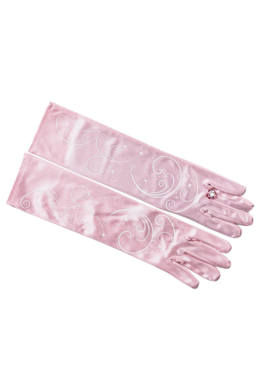 Gants de princesse motifs tourbillons par Great Pretenders - Couleur Pastel GantsGreat Pretenders