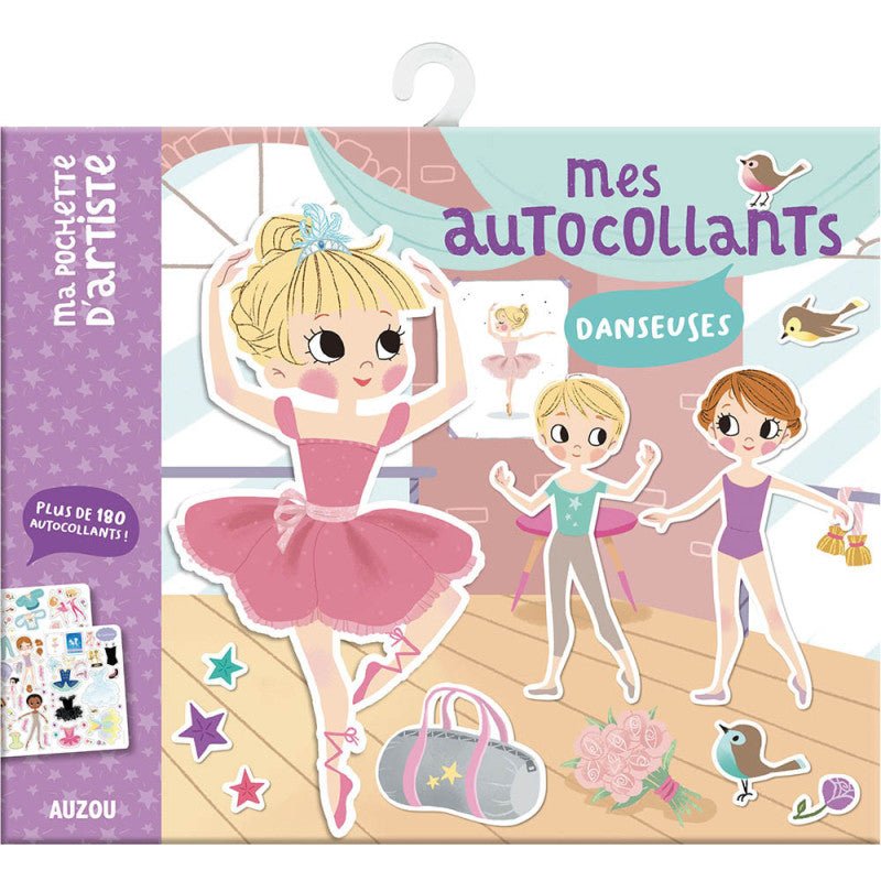 Mes autocollants - Danseuses et danseurs - Couleur PastelAutocollantsAuzou
