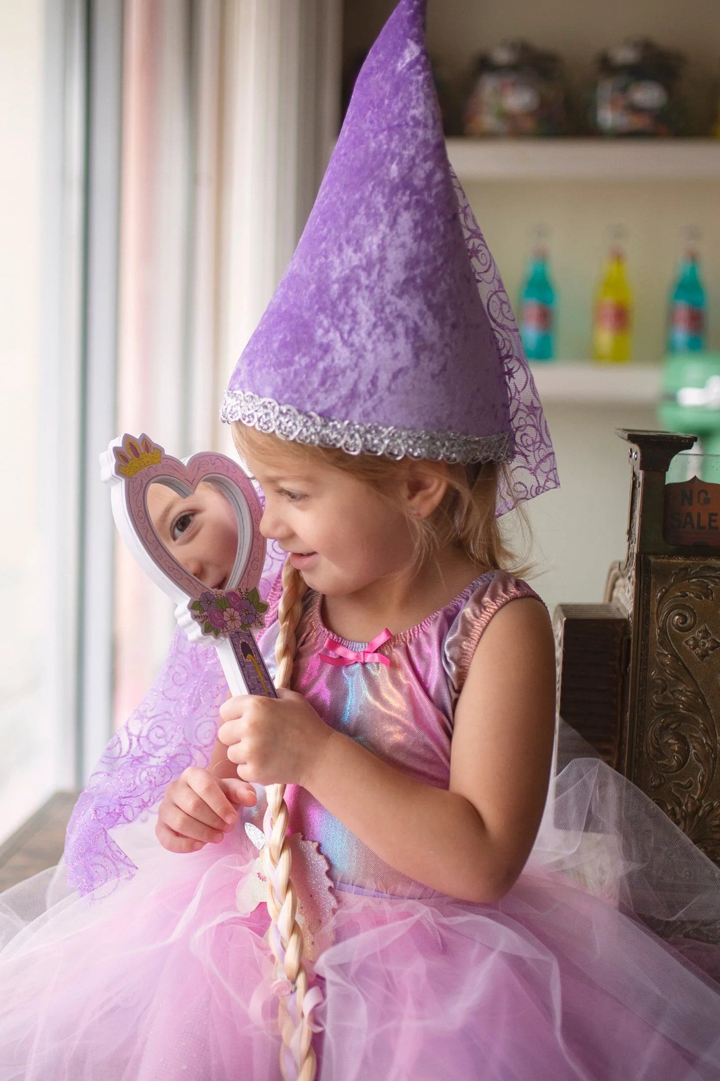 Miroir de la princesse Raiponce par Great Pretenders - Couleur Pastel MiroirGreat Pretenders