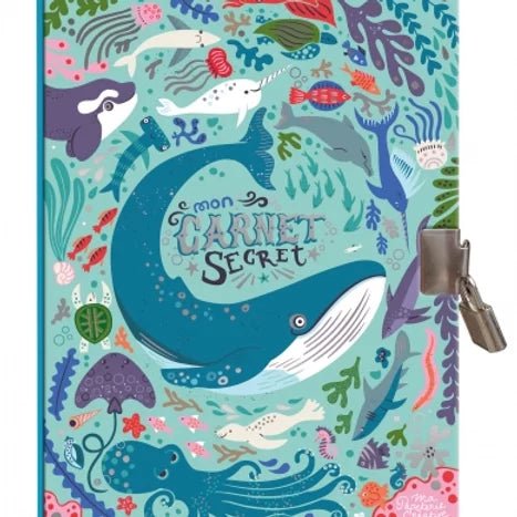 Mon carnet secret - Océan - Couleur Pastel Couleur Pastel inc