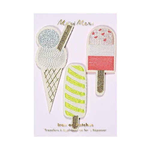 Patch "Popsicles" paquet de 3 - Couleur Pastel Couleur Pastel inc