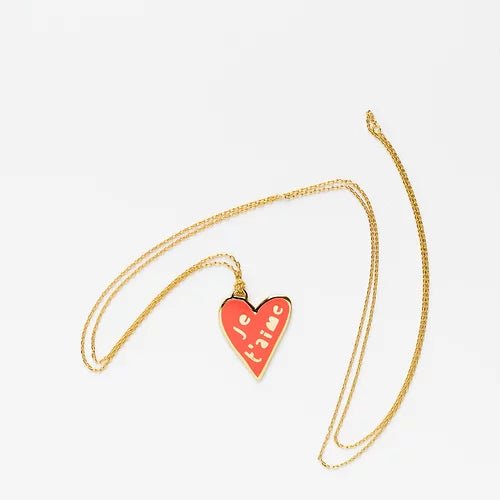 Pendantif «Je t'aime» - Couleur Pastel Couleur Pastel inc
