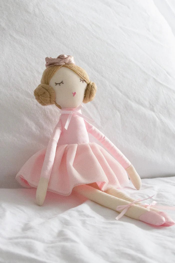 Poupée de chiffon - La Ballerine Bella - Couleur PastelPoupée de chiffonGreat Pretenders