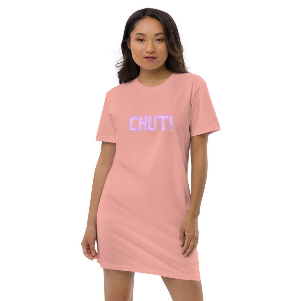 Robe de nuit minimaliste en coton bio - CHUT! - Couleur Pastel Couleur Pastel inc