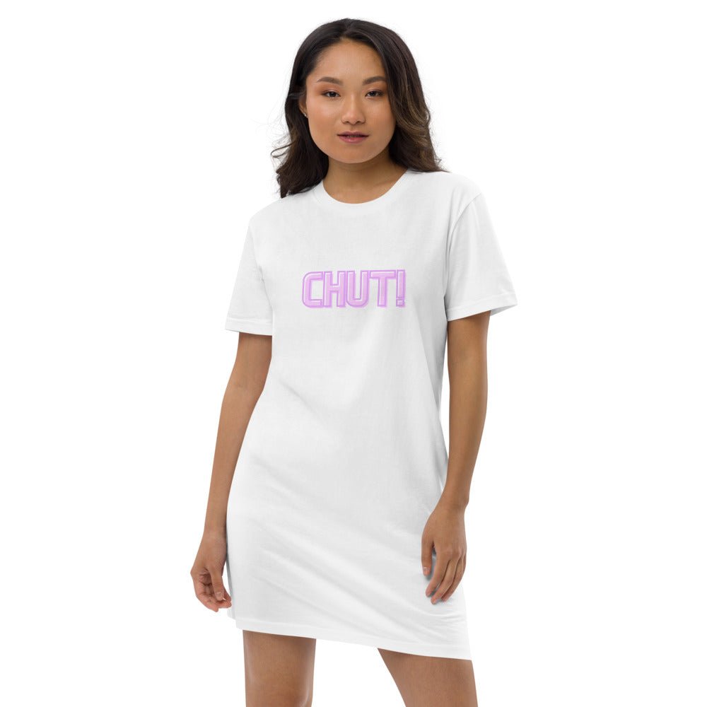 Robe de nuit minimaliste en coton bio - CHUT! - Couleur Pastel Couleur Pastel inc