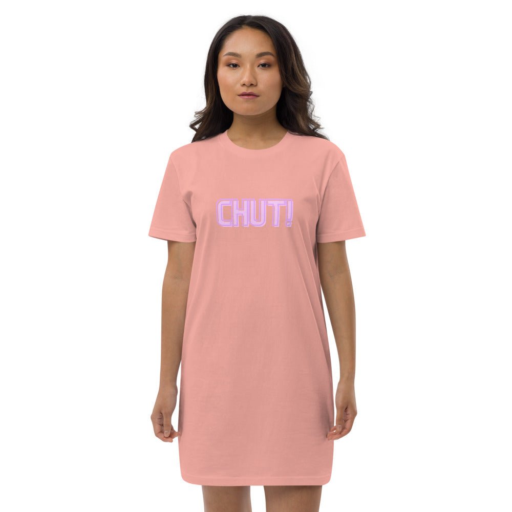 Robe de nuit minimaliste en coton bio - CHUT! - Couleur Pastel Couleur Pastel inc