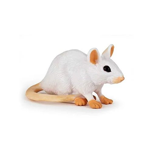 Souris blanche par Papo - Couleur Pastel Couleur Pastel inc