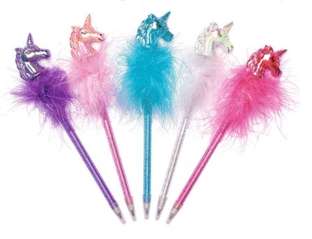 Stylo licorne aux reflets arc-en-ciel par Great Pretenders - Couleur Pastel Crayons d'écritureGreat Pretenders