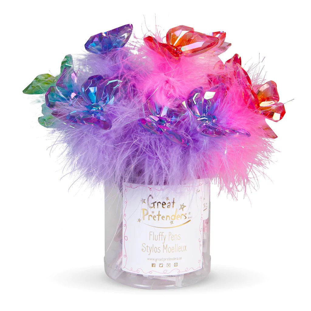 Stylo «Papillon précieux» à plume par Great Pretenders - Couleur Pastel Great Pretenders