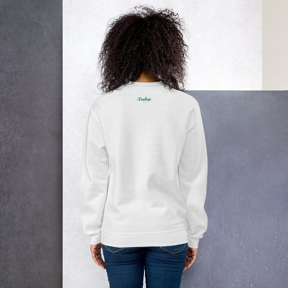 « Sweat » Unisexe à Col Rond - Long WEEKEND - Couleur Pastel Couleur Pastel inc