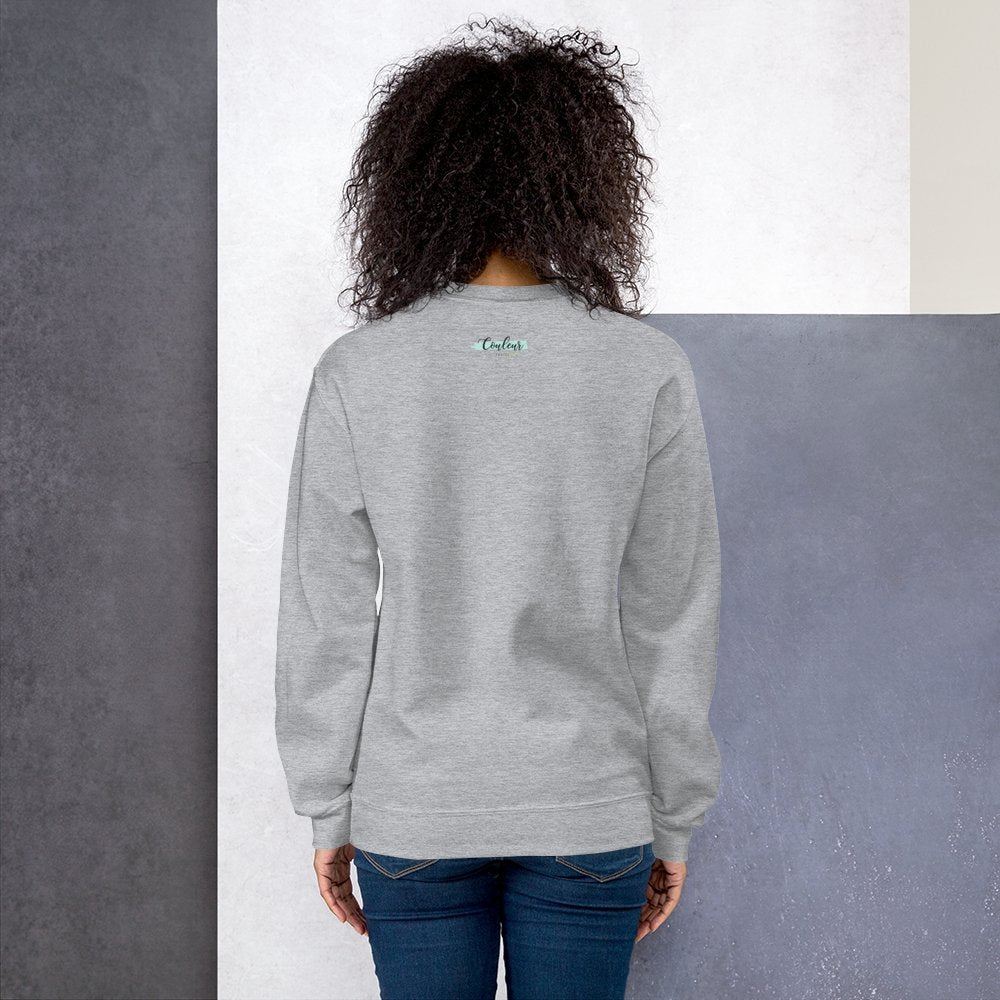 « Sweat » Unisexe à Col Rond - Long WEEKEND - Couleur Pastel Couleur Pastel inc