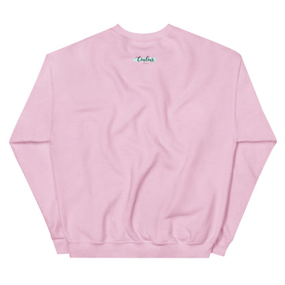 Le sweat en molleton : Fleurs d'automne - Couleur PastelCouleur Pastel