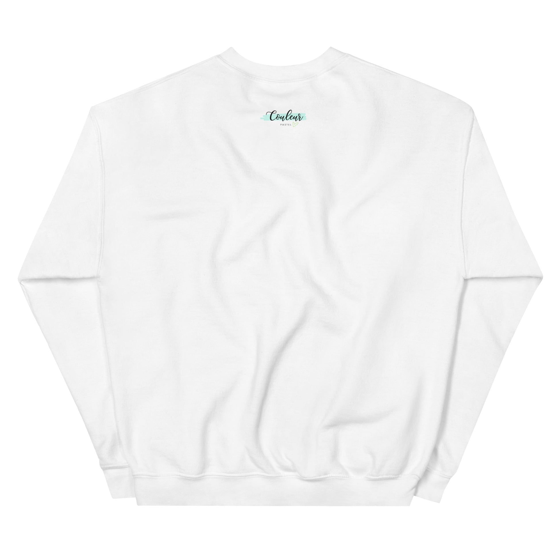 Le sweat en molleton : Fleurs d'automne - Couleur PastelCouleur Pastel