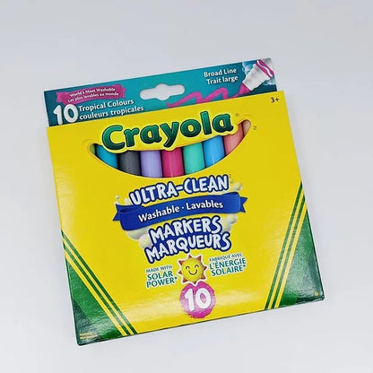 Crayola Marqueurs de couleurs de ligne large originale - 10 couleurs 120121