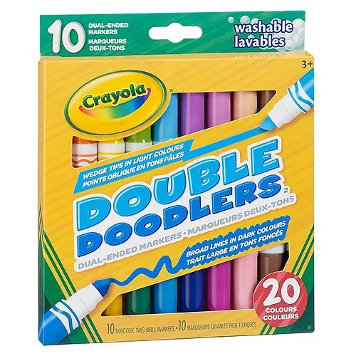 10 marqueurs deux-tons Crayola - Couleur Pastel Couleur Pastel inc