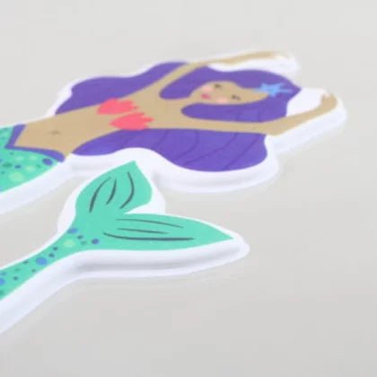Autocollant dodu «Sirène» par Pipsticks - Couleur Pastel AutocollantsPipsticks