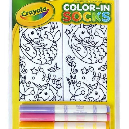 Bas à colorier Crayola - Les licornes - Couleur Pastel Couleur Pastel inc