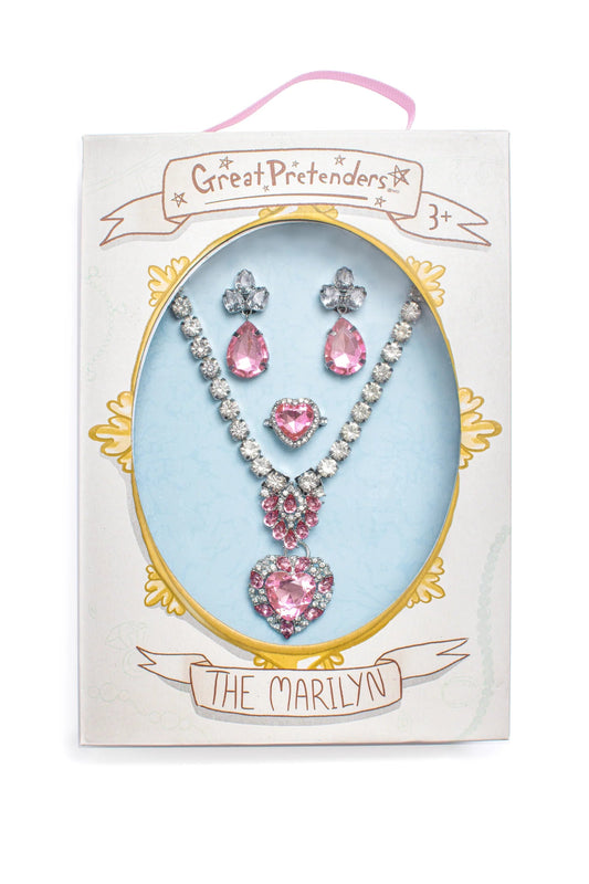 Coffret de 4 bijoux précieux - Marilyn - par Great Pretenders - Couleur Pastel Bijoux et accessoiresGreat Pretenders