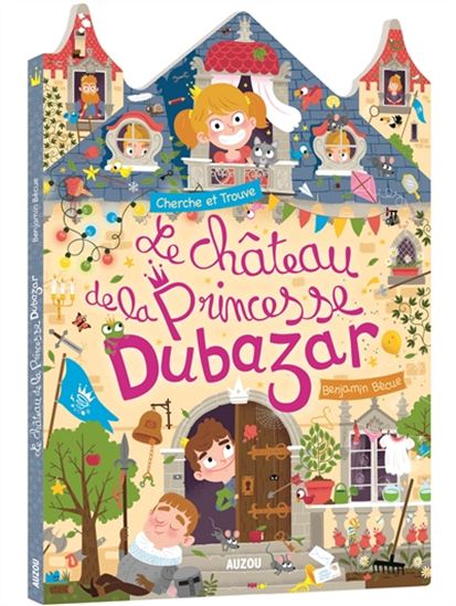Le château de la Princesse Dubazar par Auzou - Couleur Pastel Cherche et trouveAuzou