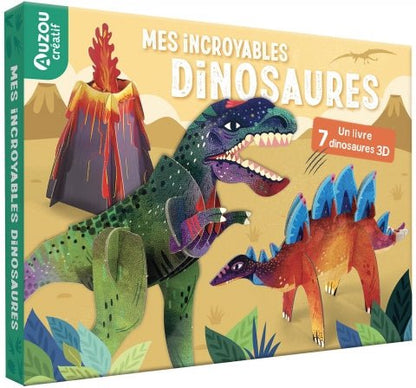 Mes incroyables dinosaures - Couleur PastelCoffrets de loisirs créatifsAuzou